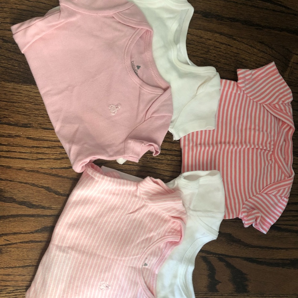 Baby Gap & Burts Bees onesies